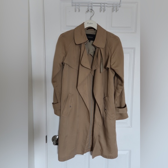 Aritzia Babaton Lawson Trench Coat Size XXS - Picture 3 of 7